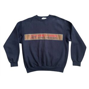 Vintage 90s Y2K Sam’s Town Tunica Mississippi Sweatshirt Sweater